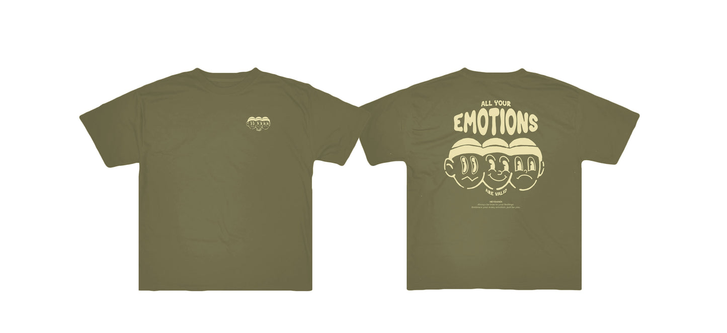 All Emotions Oversized T-Shirt