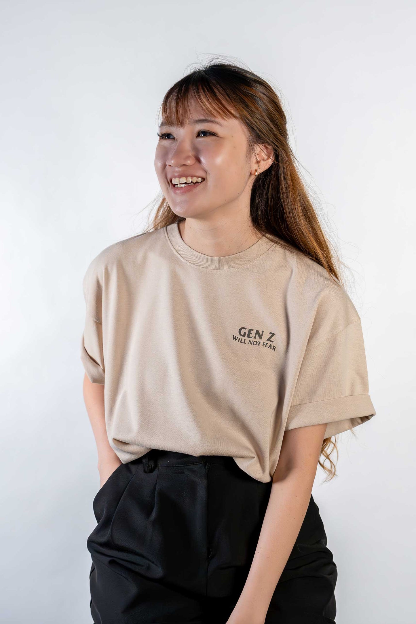 GenZ Will Not Fear Oversized T-Shirt