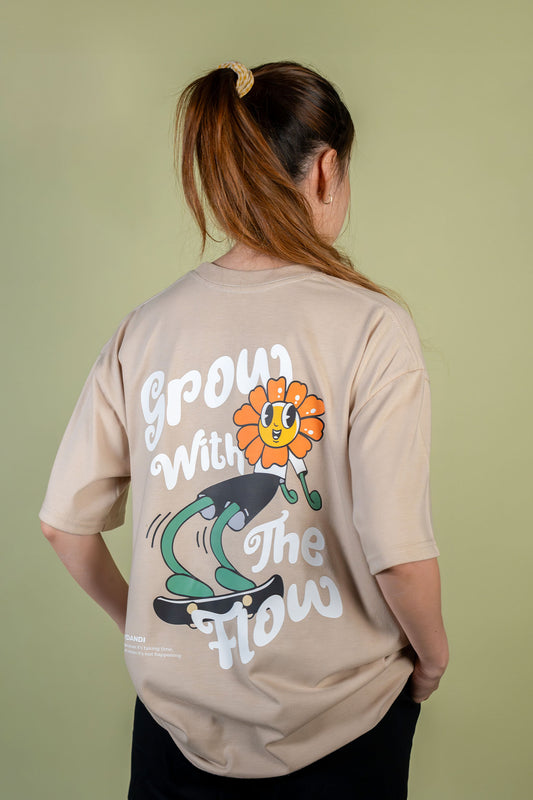 Grow With The Flow Oversized T-Shirt